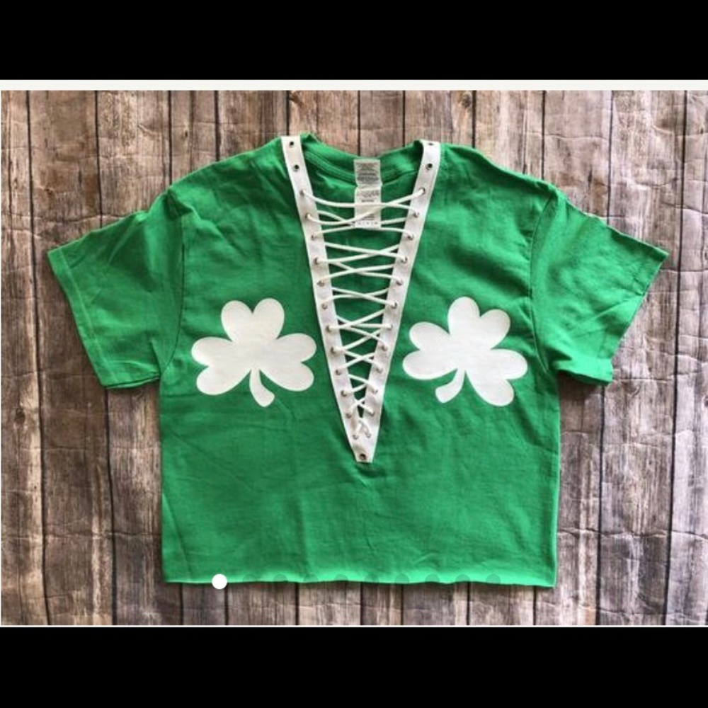 St Paddy’s Day Tee! Handmade, brand new size M/L